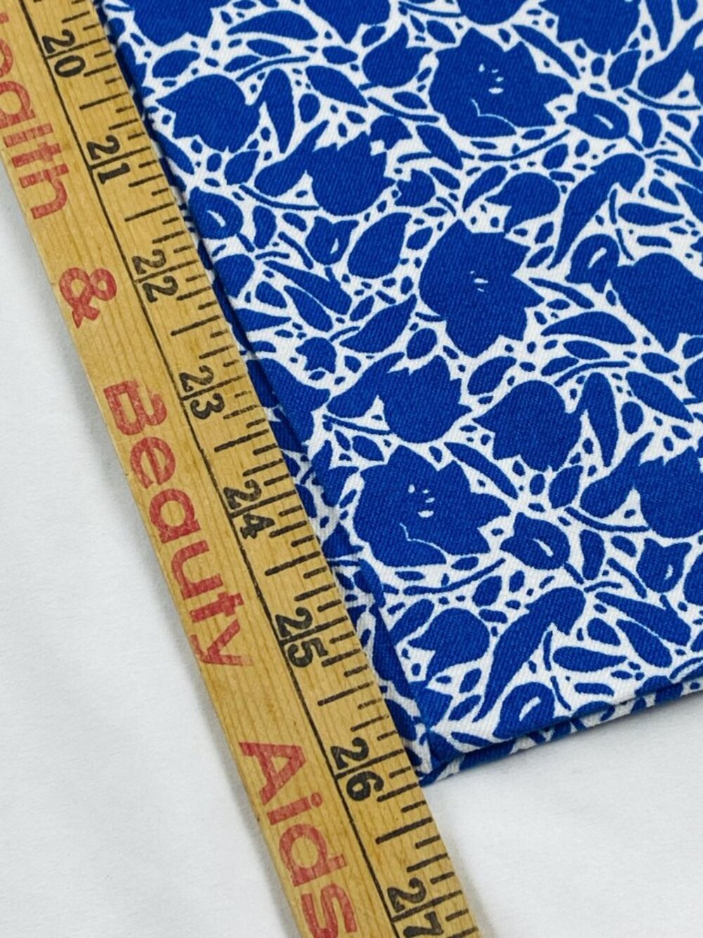 NOs Old Navy Pixie Womens Blue & White Floral Print Ankle Pants Size 0 R - Picture 12 of 16